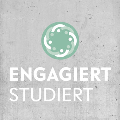Logo des neuen Preis "Engagiert studiert" für engagierte Studierende