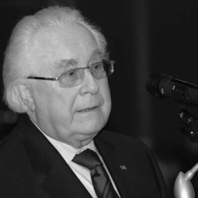 Helmut Steiner bei seinem 80. Geburtstag im Jahr 2008. Er verstarb im März 2023.