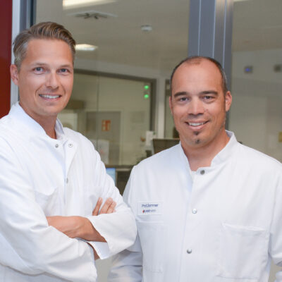 Neue Forschungsergebnisse stellten Prof. Dr. Christian Sohns (l.) und Prof. Dr. Philipp Sommer jetzt erstmals auf der Europäischen Jahrestagung für Kardiologie in Amsterdam vor.