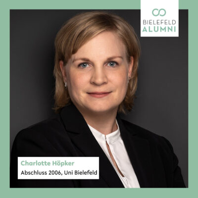 Porträt von Charlotte Höpker, Alumni-Netwerk
