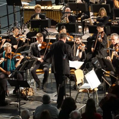 Bielefelder Philharmoniker beim Semestereröffnungskonzert in der Unihalle