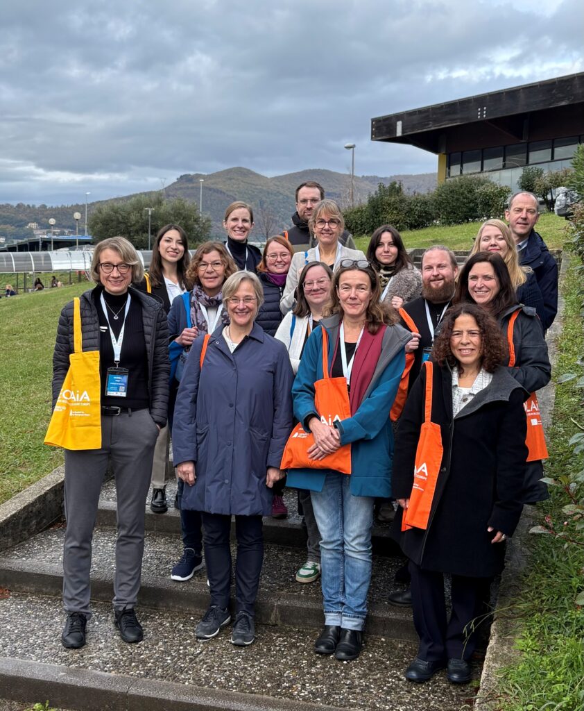 Die Bielefelder Delegation um Prorektorin Professorin Dr. Michaela Vogt und Rektorin Professorin Dr. Angelika Epple (vorne links).