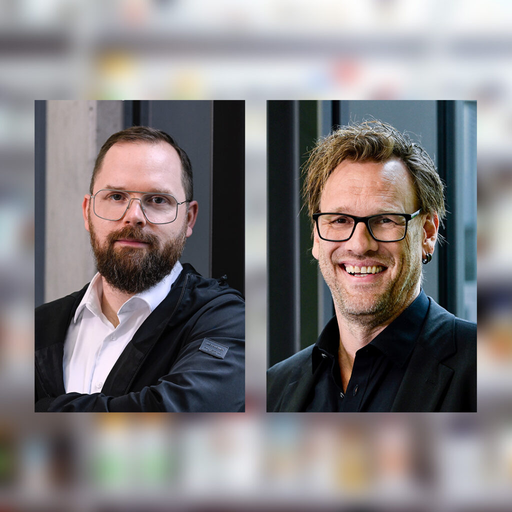 Portraitbilder zweier Männer