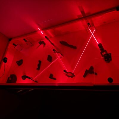 Ein Labyrinth aus Lasern